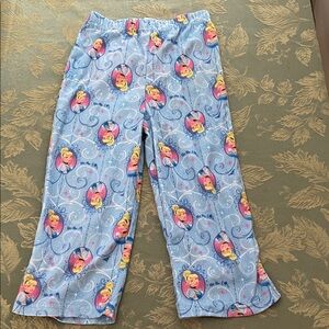 Disney Princess Blue and Pink Pajama Bottoms for Kids